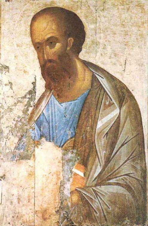 Andrej Rublëv, San Paolo Apostolo, XV secolo Andrej Rublëv, San Paolo Apostolo, XV secolo