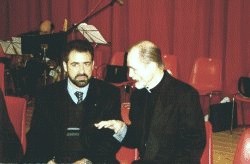 Giuliano con padre Robert Faricy