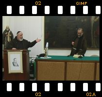Padre Clemente Pilloni presenta Natale Merelli