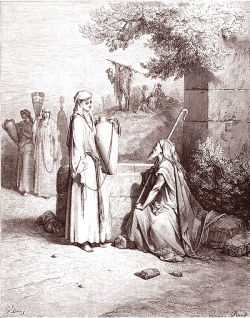 Paul Gustave Doré, Rebecca al pozzo, La Bibbia Ed. Marietti, Genova, 1997 Rebecca al pozzo