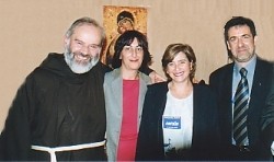 Padre Natale, Sandra, Antonella e Giuliano