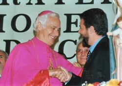 Mons. Luigi Accogli e Giuliano Monaco