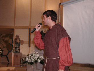 un momento della rappresentazione teatrale rappresentazione
