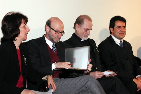Antonello Padiglia, Padre Robert Faricy e Giuliano Monaco Antonello