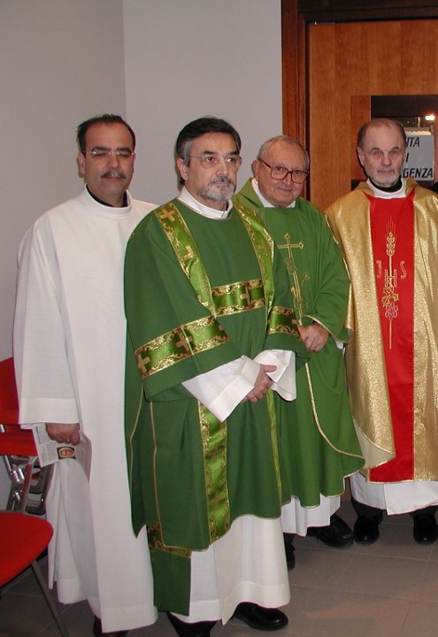 Padre Robert Faricy con Padre Giovanni Puggioni robert+giovanni