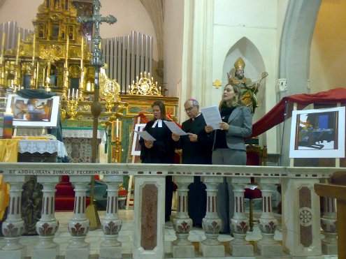 Mons. Mosè Marcia e Pastori delle Chiese Battista e Luterana Mons. Mosè Marcia e Pastori delle Chiese Battista e Luterana