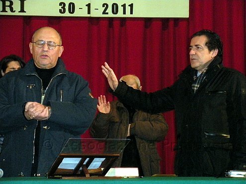 Padre Elias con Giuliano