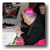 La firma di Mons. Alberti per l'apertura dell'Inchiesta Diocesana