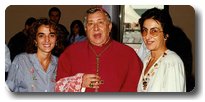 Mons. Alberti con la Comunità