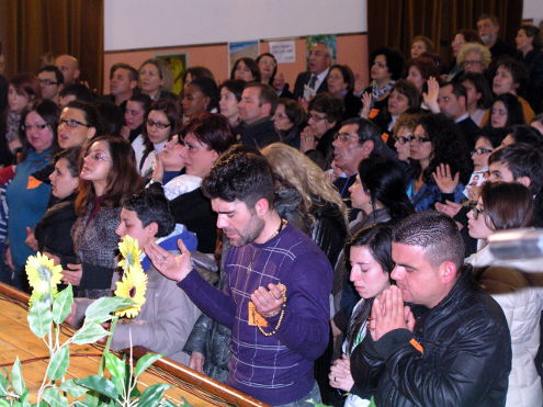 Preghiera con i giovani preghiera