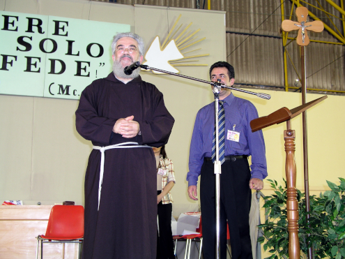 Padre Marco Locche e Giuliano Monaco Padre Marco e Giuliano