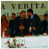 Padre Natale Merelli e Giuliano Monaco
