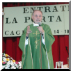 Padre Robert Faricy durante l'Omelia