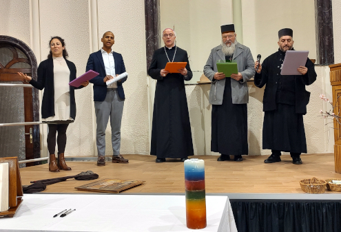 Benedizione dei Rappresentanti delle Confessioni Cristiane