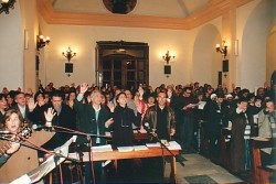 la preghiera nel Santuario di S. Ignazio da Làconi preghiera