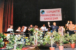 La corale anima l'incontro corale