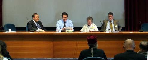 Giuliano Monaco durante la sua testimonianza giuliano