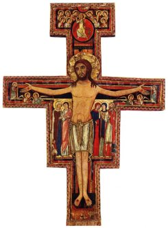 il Crocifisso di San Damiano croce