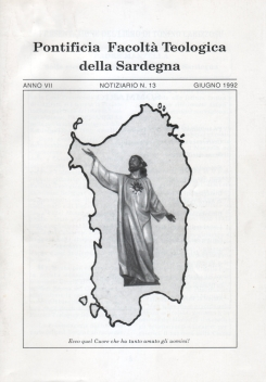 La copertina del Notiziario della Facoltà Teologica numero 13 del 1992 notiziariofacoltateologica