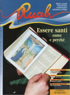 La copertina della rivista Ruah numero 9, del novembre 2003 ruah