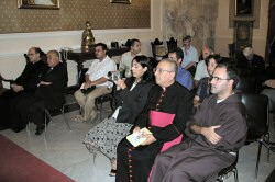 i partecipanti alla cerimonia in Curia i partecipanti alla cerimonia in Curia